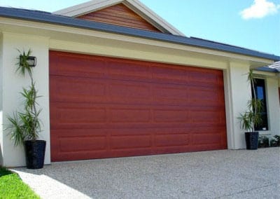 Colorbond garage door